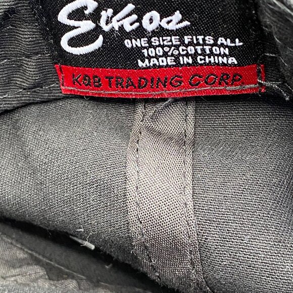 Ethos Switzerland Adjustable Cap Hat Black OS Tourist Souvenir Hat NWT - Picture 11 of 12